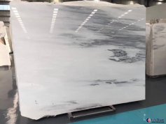 Chinese white marble slab